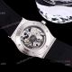 Replica Skeleton Hublot Rainbow Watch Rose Gold 45mm With Brown Leather Strap (5)_th.jpg